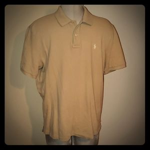 Polo Ralph Lauren tan polo